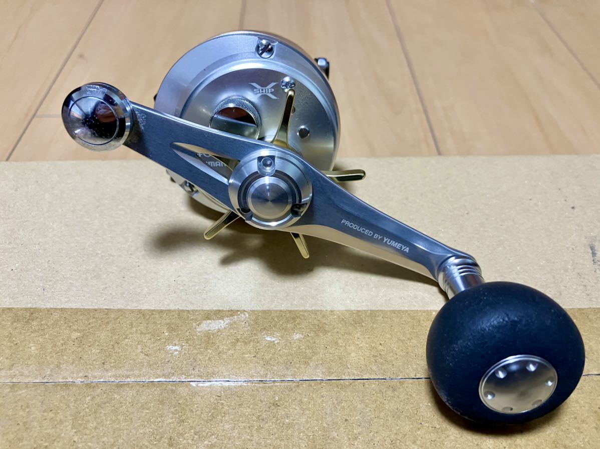 送料込み即決 シマノ カルカッタ400F 夢屋ハンドル仕様(300 301 送料込み即決 シマノ カルカッタ400F 夢屋ハンドル仕様(300 301