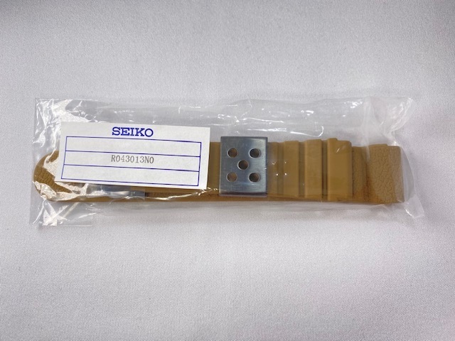 R043013N0 SEIKO プロスペックス 22mm 純正シリコンバンド ベージュ SBEQ007/H851-00B0用 ネコポス送料無料の画像7