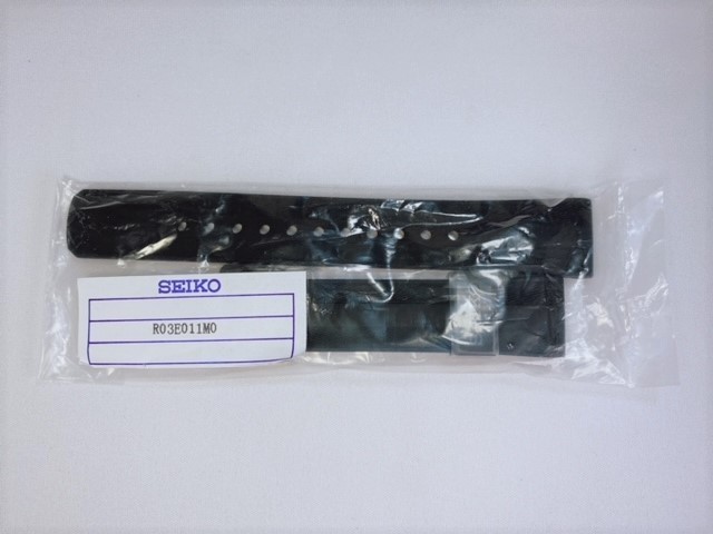 R03E011M0 SEIKO プロスペックス 20mm 純正シリコンバンド ブラック SBDC153/6R35-01T0他用 ネコポス送料無料_画像7