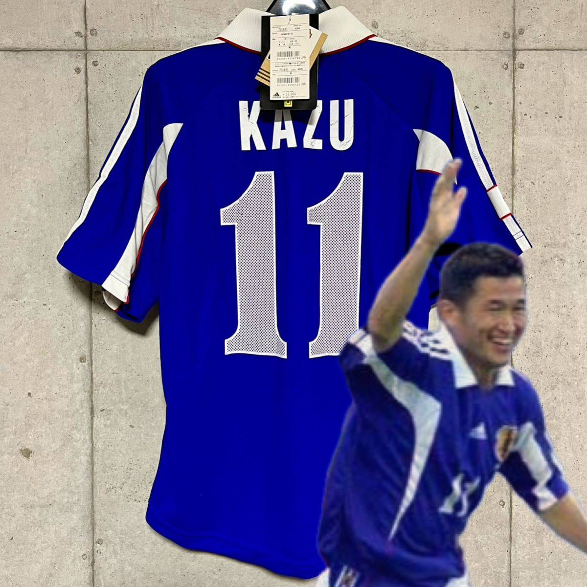 新品/タグ付き】2000 日本代表 ♯11 三浦知良 カズ【Mサイズ 新品/タグ付き】2000 日本代表 ♯11 三浦知良 カズ【Mサイズ