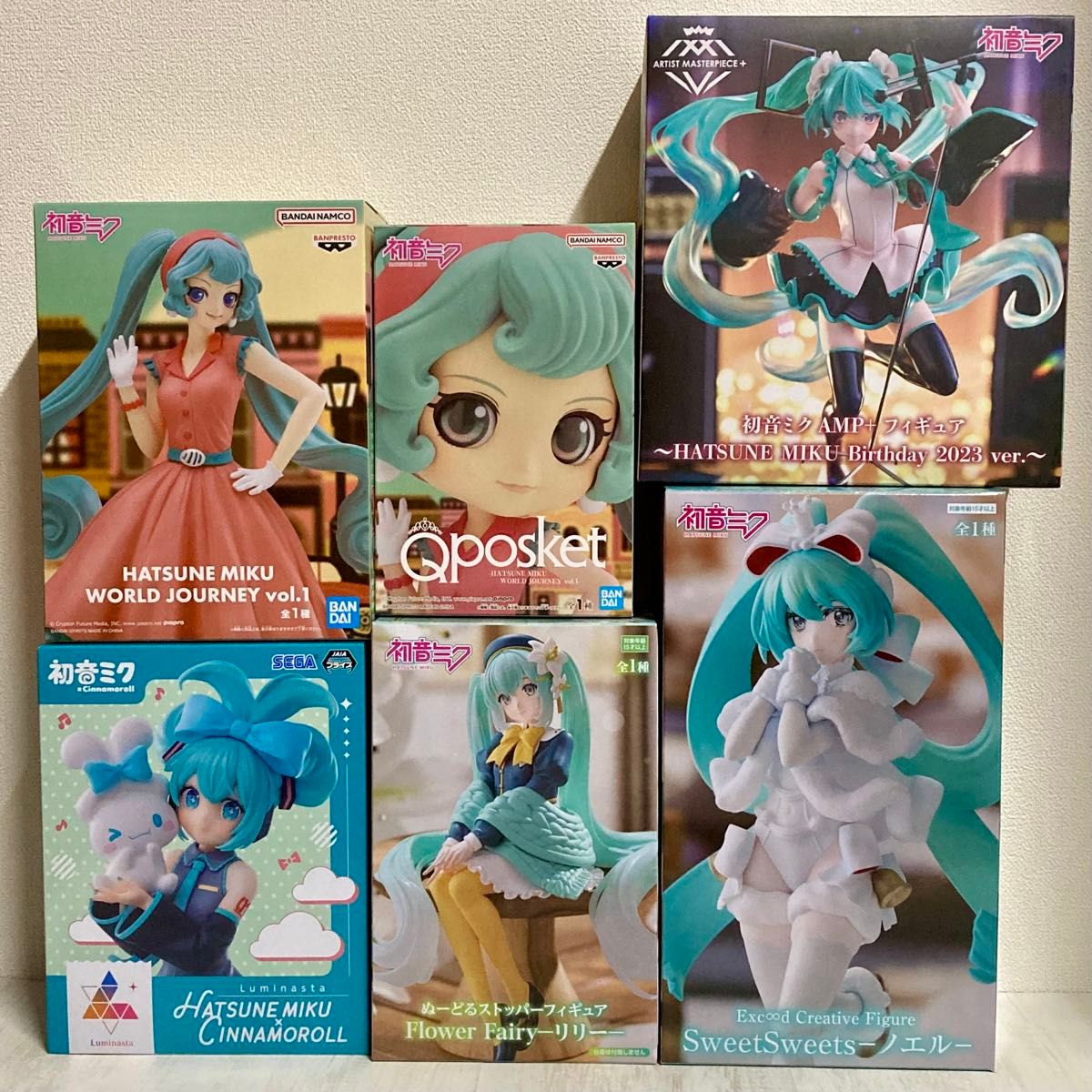 新品 未開封】初音ミク フィギュア 6体セット|Yahoo!フリマ(旧 新品 未開封】初音ミク フィギュア 6体セット|Yahoo!フリマ(旧