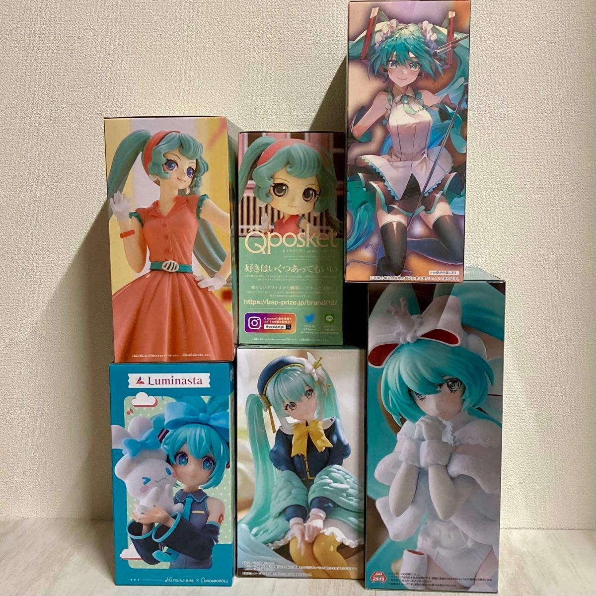 新品 未開封】初音ミク フィギュア 6体セット|Yahoo!フリマ(旧 新品 未開封】初音ミク フィギュア 6体セット|Yahoo!フリマ(旧