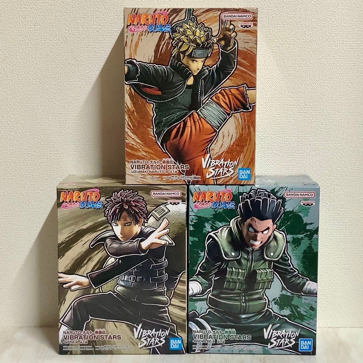 【新品 未開封】NARUTO疾風伝 ナルト VIBRATION STARS フィギュア 3体セット 【新品 未開封】NARUTO疾風伝 ナルト VIBRATION STARS フィギュア 3体セット