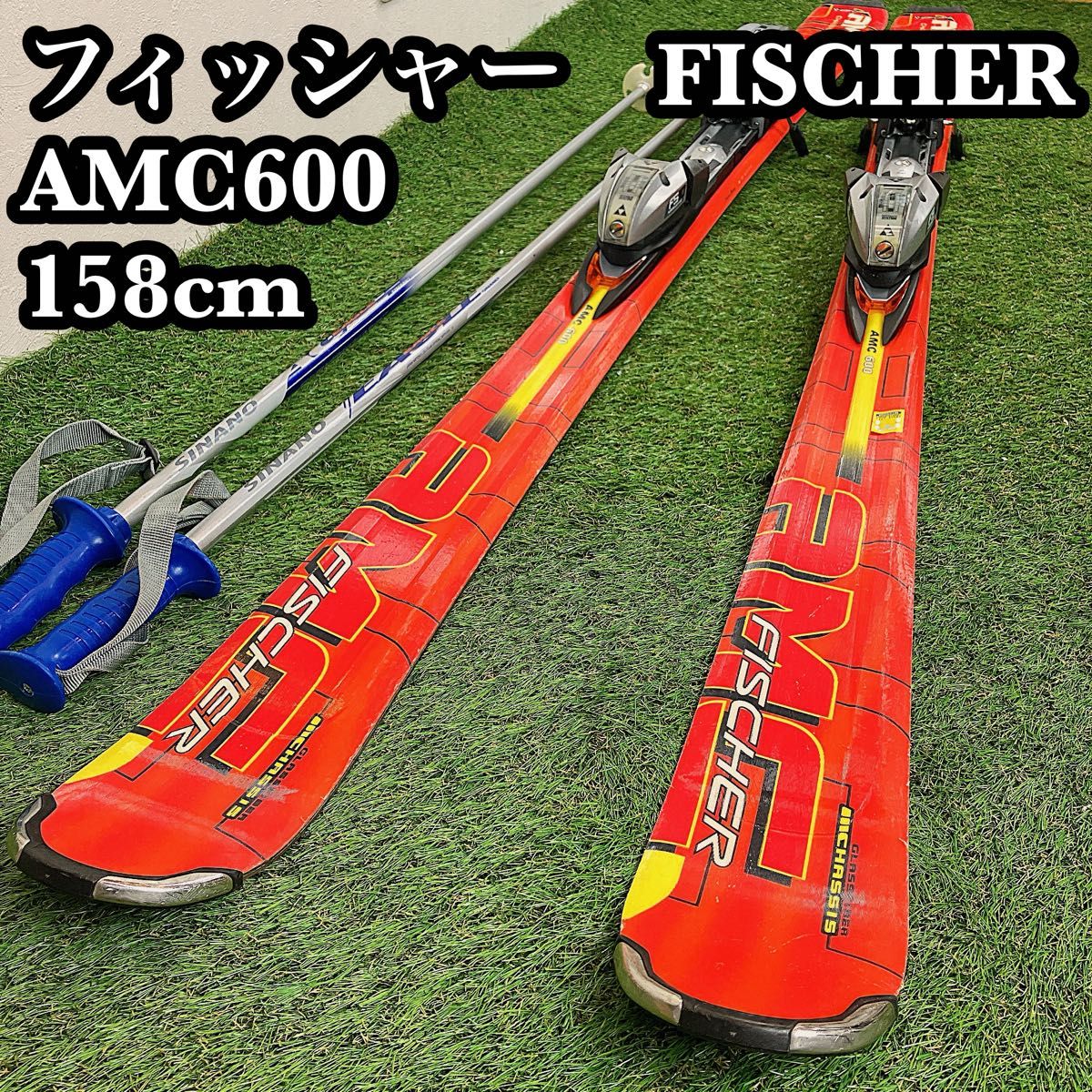 フィッシャー FISCHER AMC600 158cm 金具 解放値3-10|Yahoo フィッシャー FISCHER AMC600 158cm 金具 解放値3-10|Yahoo