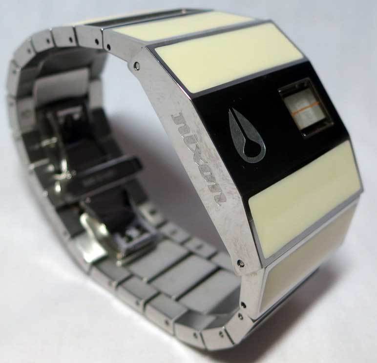【送料無料】NIXON/ニクソン DIRECT TIME TECHNOLOGY THE ROTOLOG ホワイト クォーツ メンズ 腕時計 ロトログの画像2