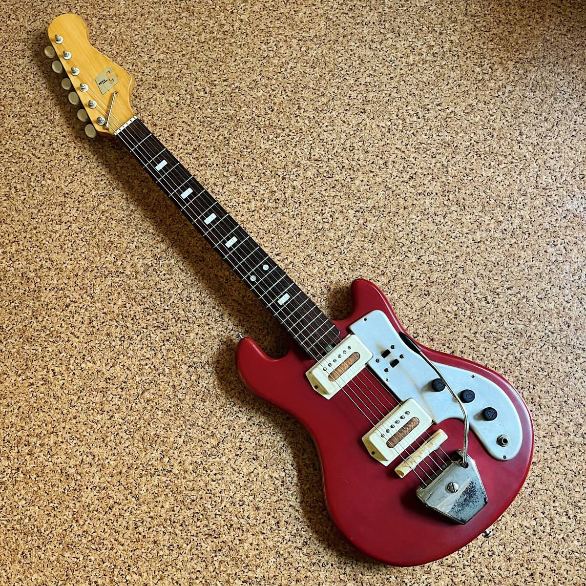 Yahoo!オークション - - Guyatone LG-85T 1960s RED Made in Japan - Yahoo!オークション - - Guyatone LG-85T 1960s RED Made in Japan -