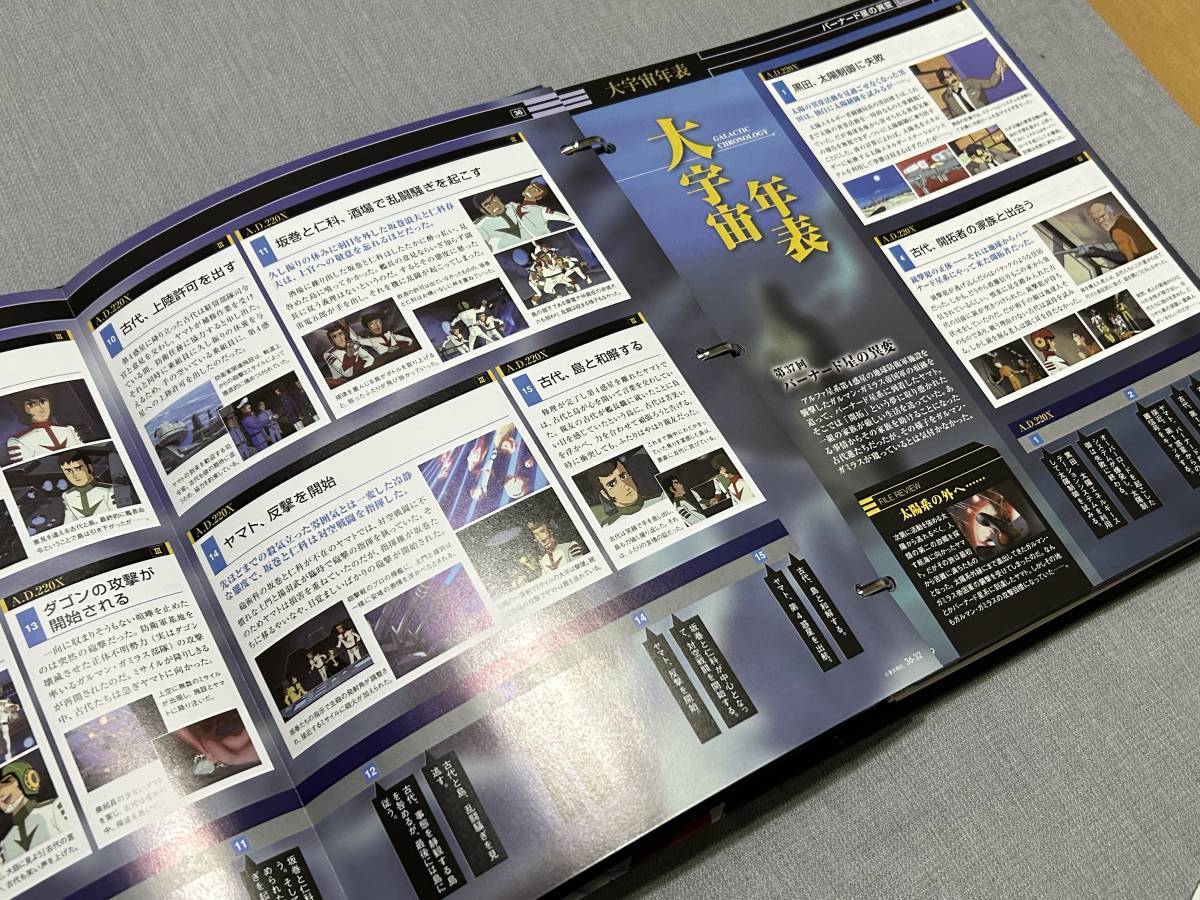 週刊　宇宙戦艦ヤマト　オフィシャル・ファクトファイル バインダー8冊付き １号から79号まで　一部欠品　保管品　表紙 バインダー_画像10