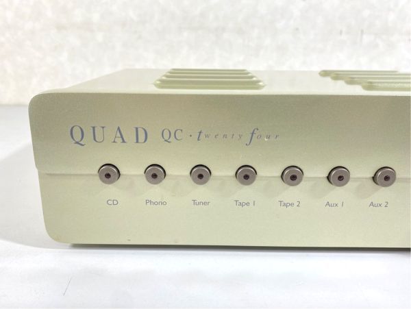 e8256 外観良好 QUAD クオード QC twentyfour QC24 管球プリアンプ_画像3