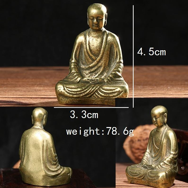76g 仏像 高僧 空海 弘法大師 真鍮 仏教美術 密教 銅製 金属 76g 仏像 高僧 空海 弘法大師 真鍮 仏教美術 密教 銅製 金属