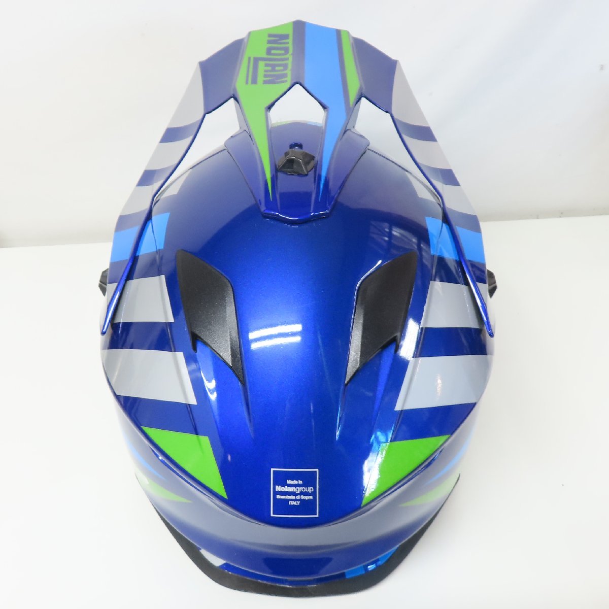 【新品同様】【美品】NOLAN ノーラン N53 Cliffjumper モトクロスヘルメット Lサイズ オフロード バイク 二輪 オートバイ エンデューロ_画像6