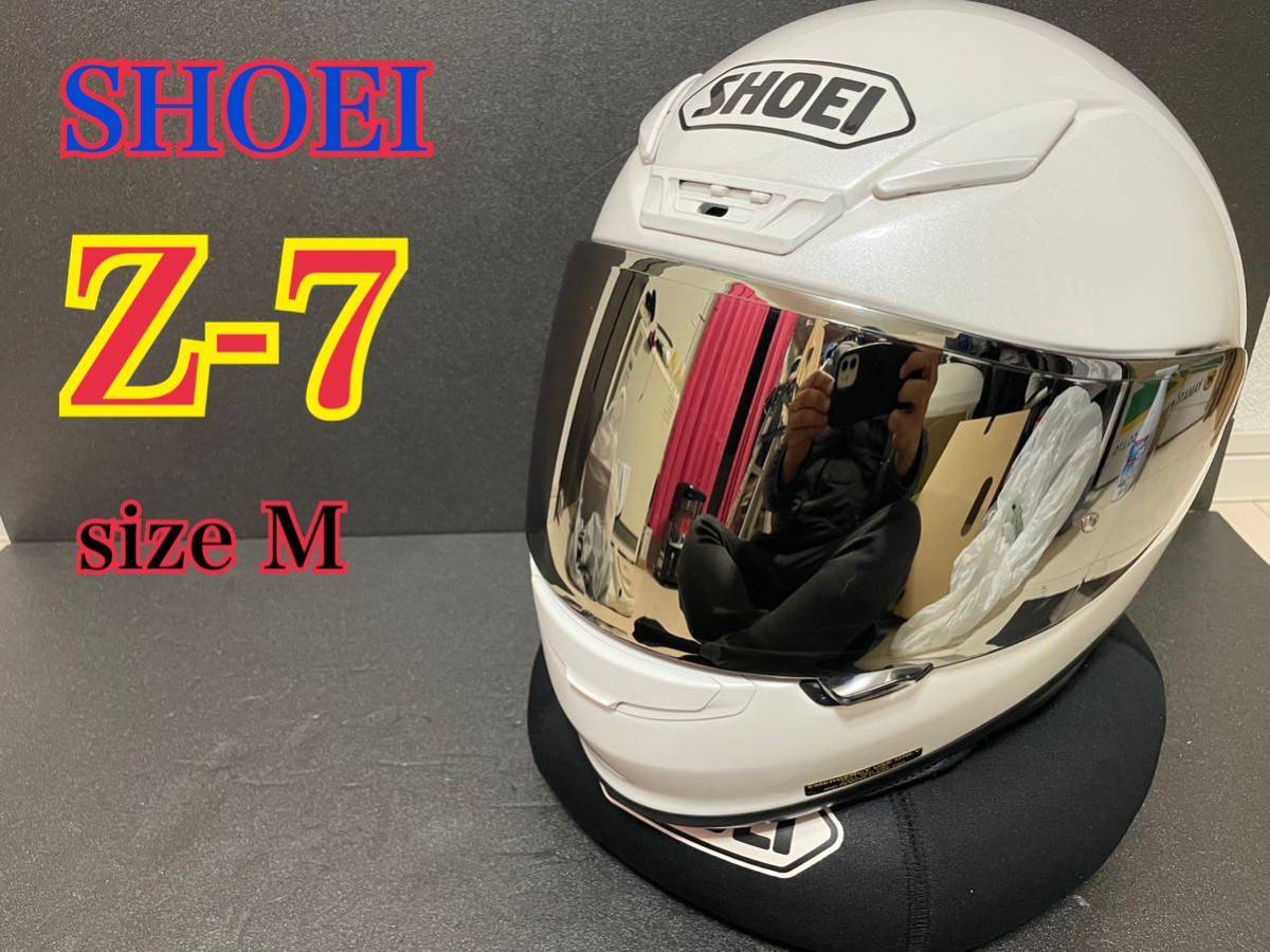 SHOEI Z7 ショウエイ Z-7 ルミナスホワイト サイズ:XL SHOEI Z7 ショウエイ Z-7 ルミナスホワイト サイズ:XL