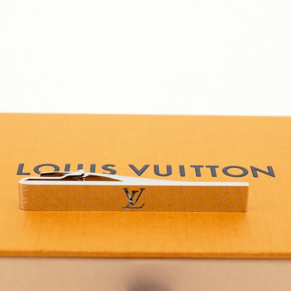 [ не использовался товар ]LOUIS VUITTON Louis Vuitton хлеб s*klavato* автомобиль nze Rize галстук булавка булавка для галстука steel серебряный M65042