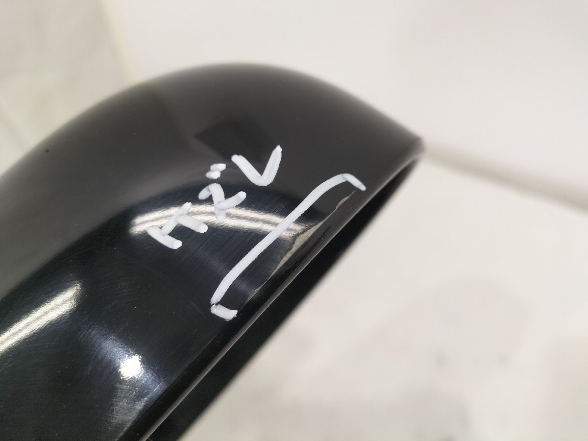 *AK12 Nissan March 12E Heisei era 19 year original driver`s seat side right door mirror side mirror 5 pin Ichiko :8289 KH3 super black black *