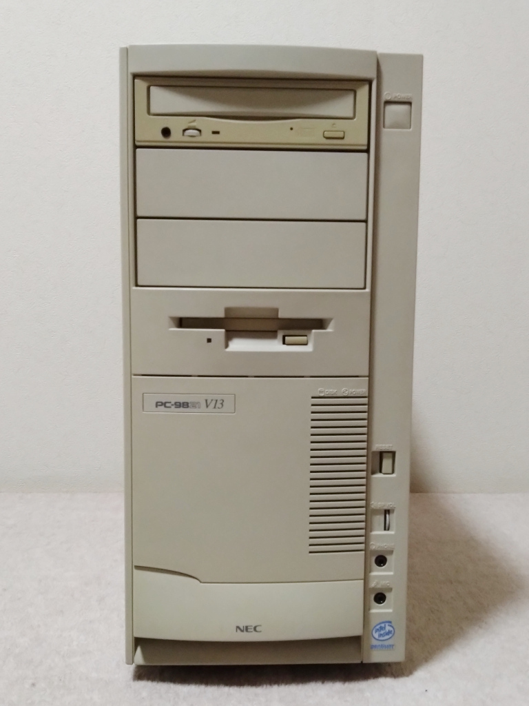 NEC PC-9821 V13 M7D2 タワー型 FDD CD-ROM PC-98シリーズ VALUESTAR_画像2