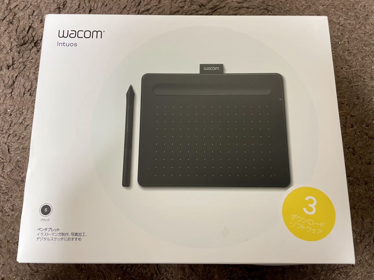 【未使用1円スタート】wacom ワコム ペンタブレット CTL-4100/K0 Intuos Small 3H690 送料無料_画像1