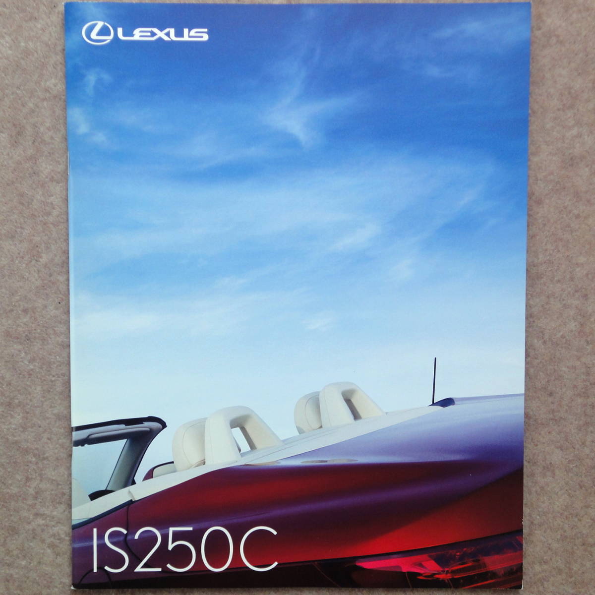  Lexus IS250C catalog IS-C ISC lexus 20 type 2009 year 5 month 