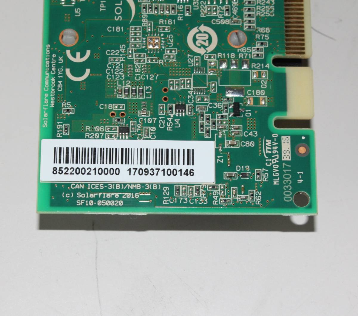 ★Solarflare SFN8522 10G Network card サーバーアダプター　中古品★_画像7