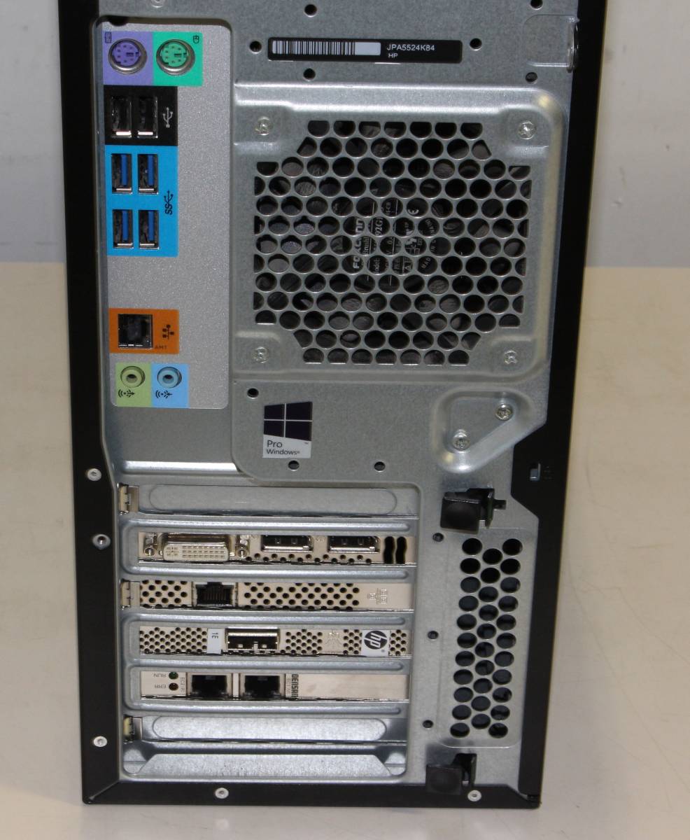 **Z440 Workstation Xeon CPU E5-1650 V3 @ 3.50GHz 16GB SAS 300GB X 2 DVD ROM Quadro K2200*