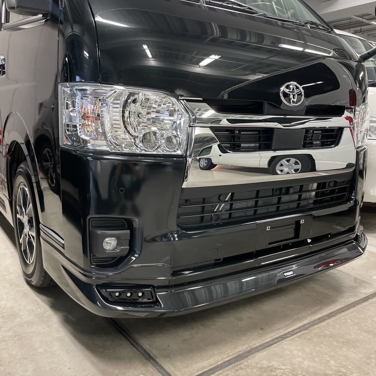  new goods *200 series Hiace * new model 7 type dark prime Ⅱ* original 3 times. brightness VELENObere-no+ original LED foglamp * left right * super GL.DX.6.5 type.