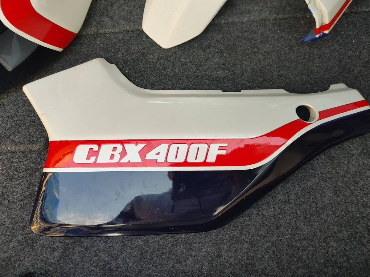 CBX400F 純正一型青白 外装一式 ホンダ CBX 外装 タンク テール CBX400F 純正一型青白 外装一式 ホンダ CBX 外装 タンク テール