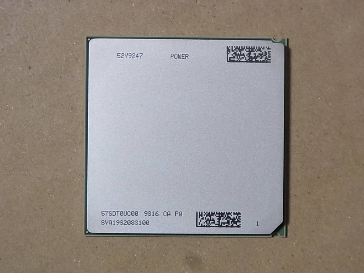 ■CPU■IBM POWER7 3.60GHZ 52Y9247 4コア (Ci0813)_画像1