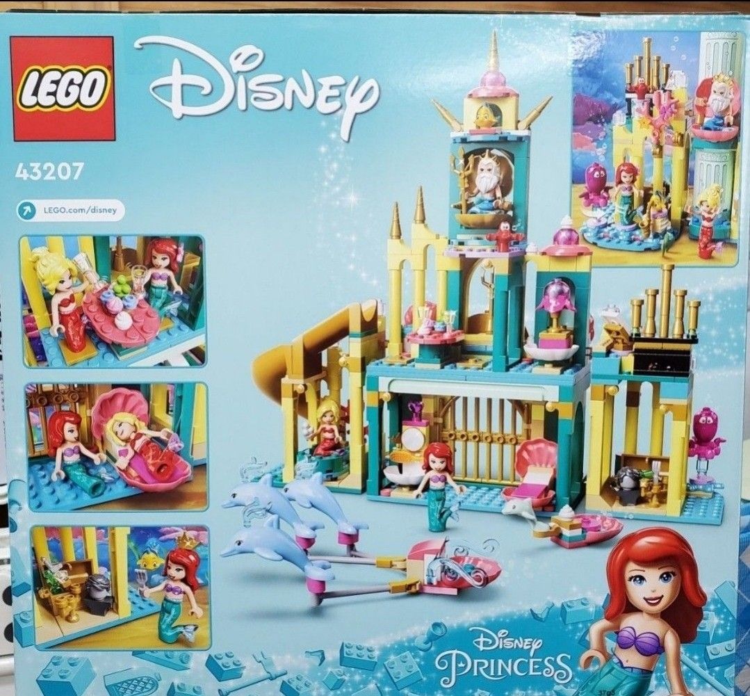 レゴ(LEGO) ディズニープリンセス アリエルの海のお城 43207 レゴ(LEGO) ディズニープリンセス アリエルの海のお城 43207