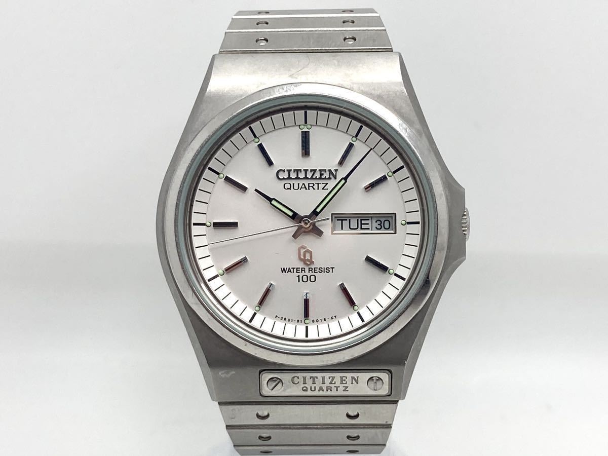 日本最大の Yahoo!オークション - CQ】3801 QUARTZ 稼働品【CITIZEN 美品 その他