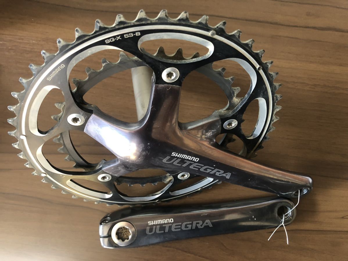 SHIMANO ULTEGRA FC-6601 6604/6650 170mm 39/53T クランク SHIMANO ULTEGRA FC-6601 6604/6650 170mm 39/53T クランク