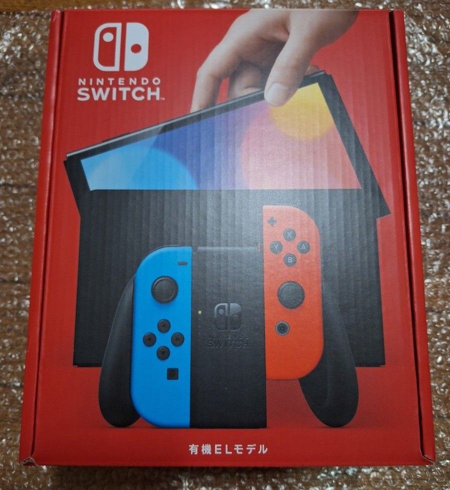 新品 未使用 Nintendo Switch 有機ELモデル ネオンブルー ネオンレッド