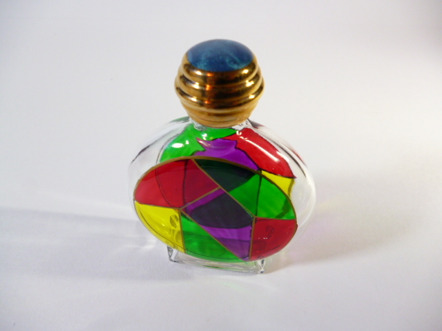 β Venetian murano glass Venetian glass puff .-m bottle β Venetian glass perfume bin Murano venechi Anne Venetian blur no