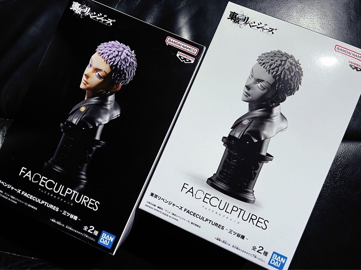 東京リベンジャーズ フェイスカルプチャーズ 2個セット #三ツ谷隆 フィギュア Faceculptures 東リベ