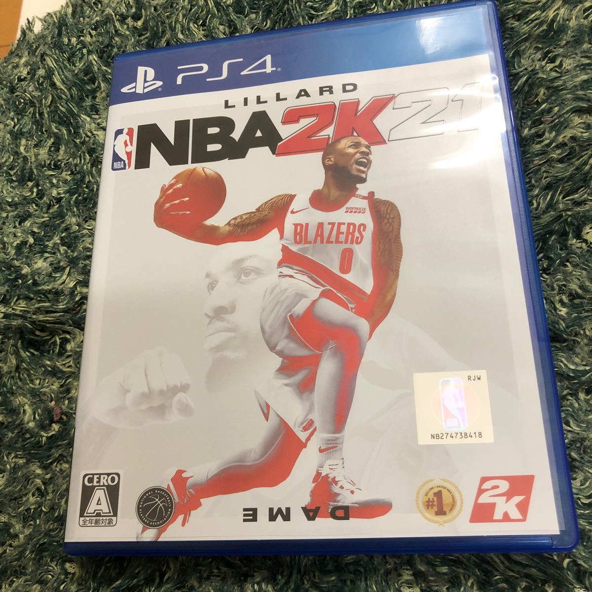 美品　NBA2K21　送料185円　PS4ソフト_画像1