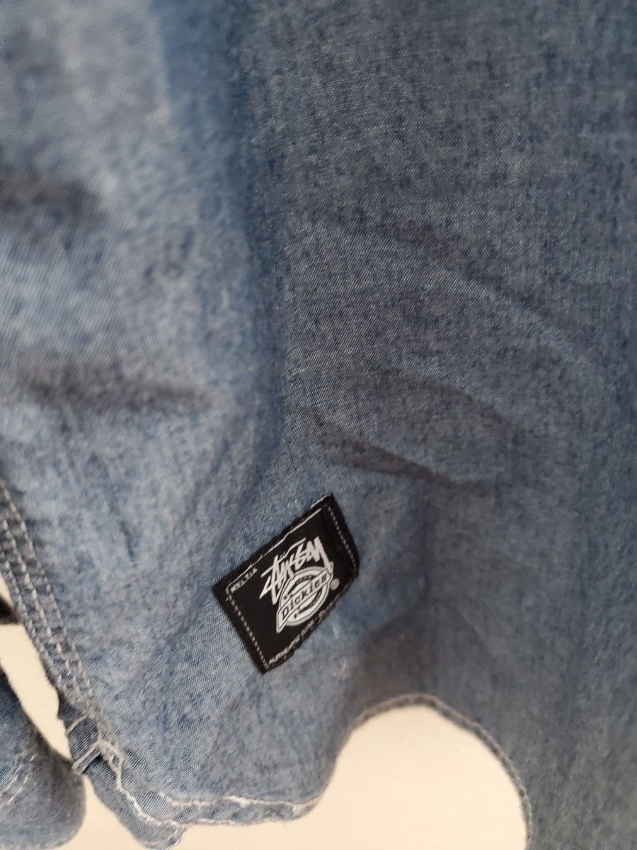 stussy Dickies　シャンブレーワークシャツ M 長袖