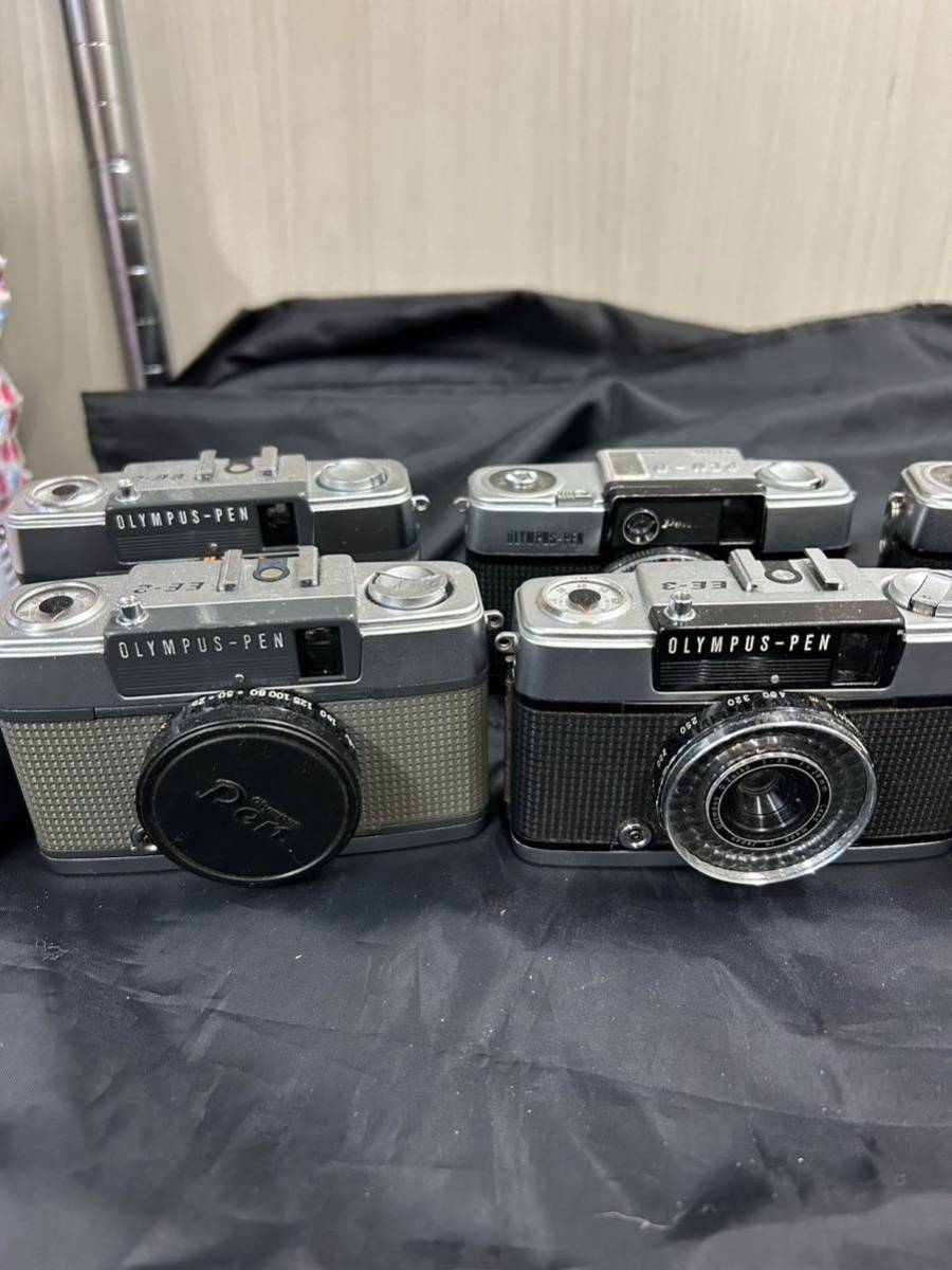 OLYMPUS PEN オリンパスペン EE-2 EE-3 PEN-EE PEN-D オリンパスペンS 8台セット _画像2