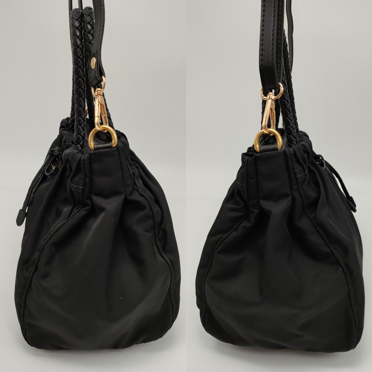 極美品 正規品》プラダ 2wayバッグ トートバッグ ショルダー 極美品 正規品》プラダ 2wayバッグ トートバッグ ショルダー