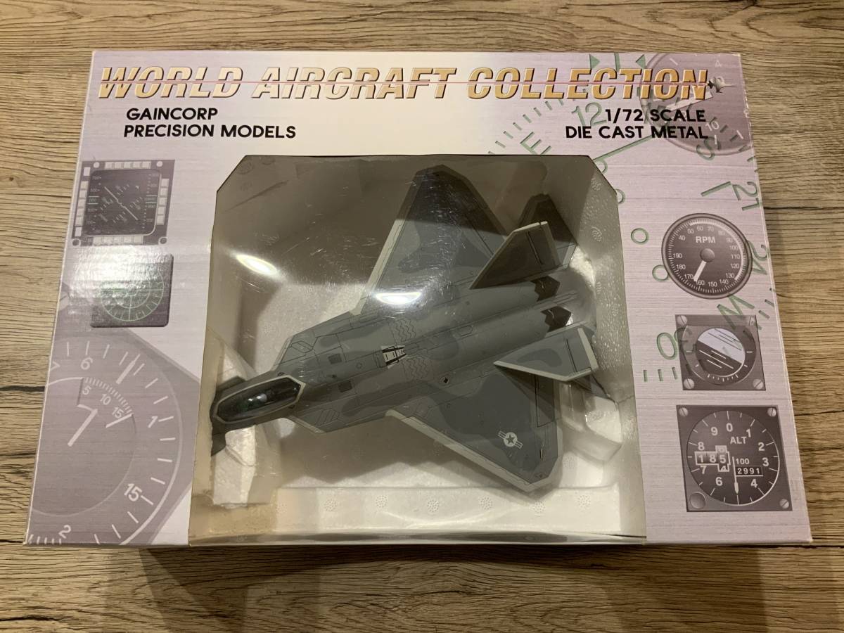 【激レア】　F-22 Raptor 1/72 WORLD AIRCRAFT COLLECTION DIE CAST METAL_画像1