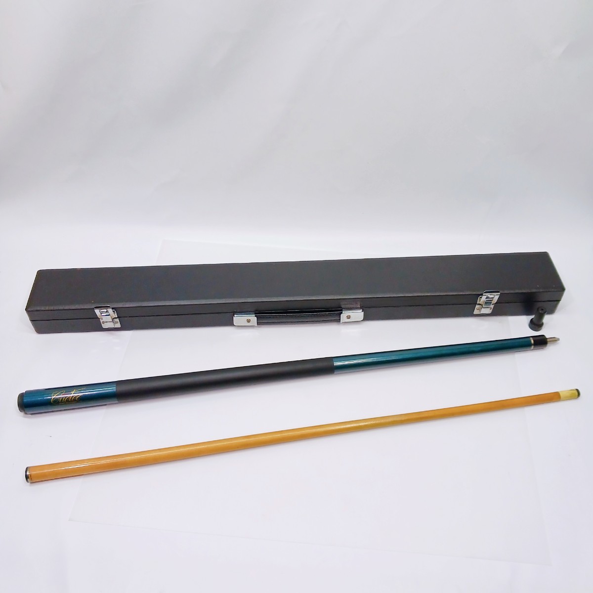 cuetec billiards cue WARP RESISTANT hard case attaching 13mm maple fibre glass cue Tec 