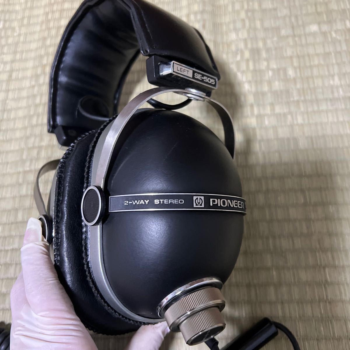 PIONEER STEREO HEADPHONES SE-505 2ウュイ ステレオ ヘッドホン_画像5