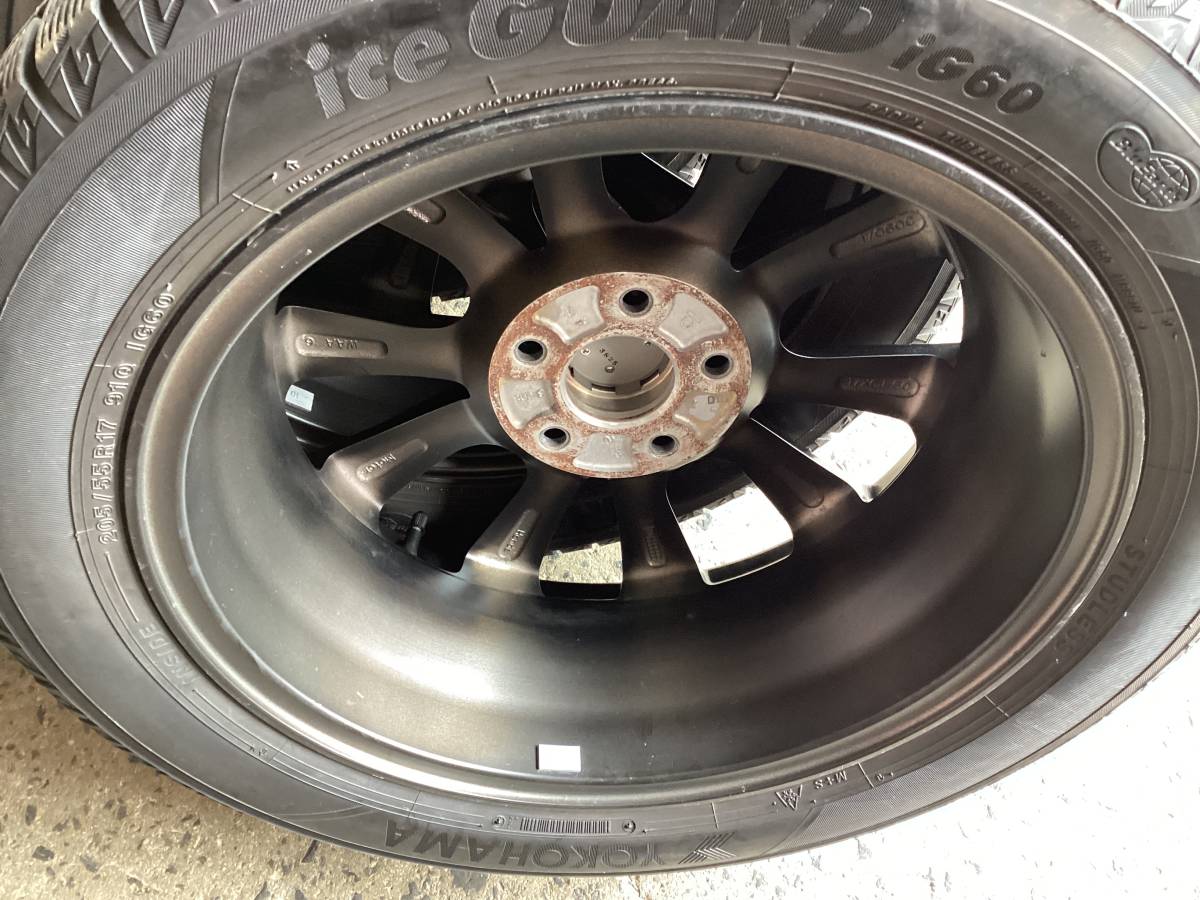 M6888 ステップワゴン スパーダ RK 純正 17インチアルミ＆205/55R17 2019年製 スタッドレスタイヤ4本セット☆彡_画像10