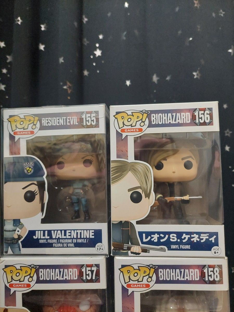 FUNKO POP GAMES BIOHAZARD バイオハザード レオン ジル FUNKO POP GAMES BIOHAZARD バイオハザード レオン ジル