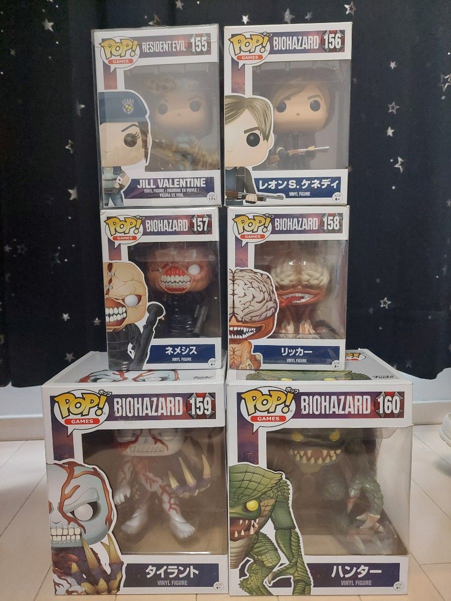 FUNKO POP GAMES BIOHAZARD バイオハザード レオン ジル FUNKO POP GAMES BIOHAZARD バイオハザード レオン ジル