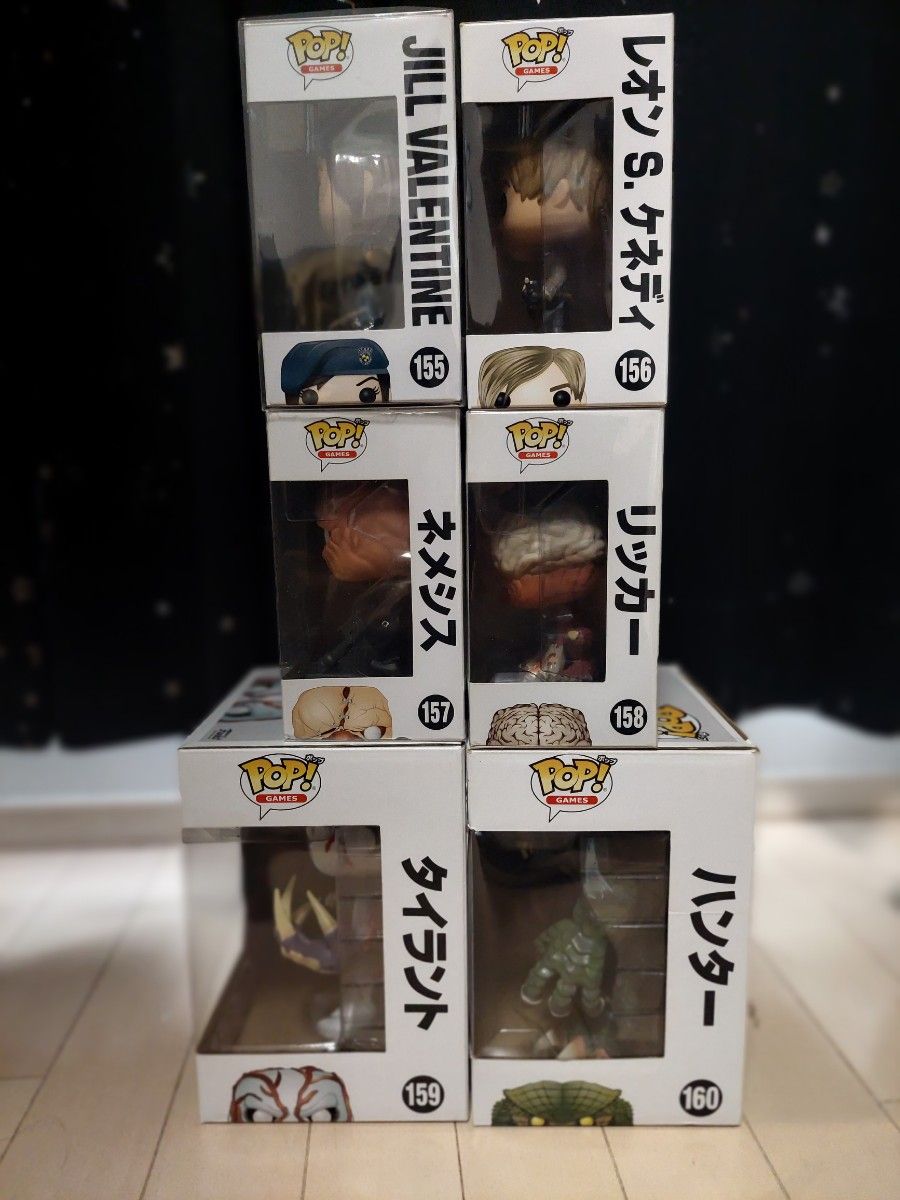 FUNKO POP GAMES BIOHAZARD バイオハザード レオン ジル FUNKO POP GAMES BIOHAZARD バイオハザード レオン ジル