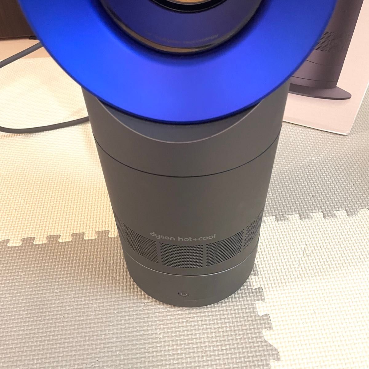 ダイソン dyson AM09 hot+cool リモコン付 2015年 青 ファン ダイソン dyson AM09 hot+cool リモコン付 2015年 青 ファン