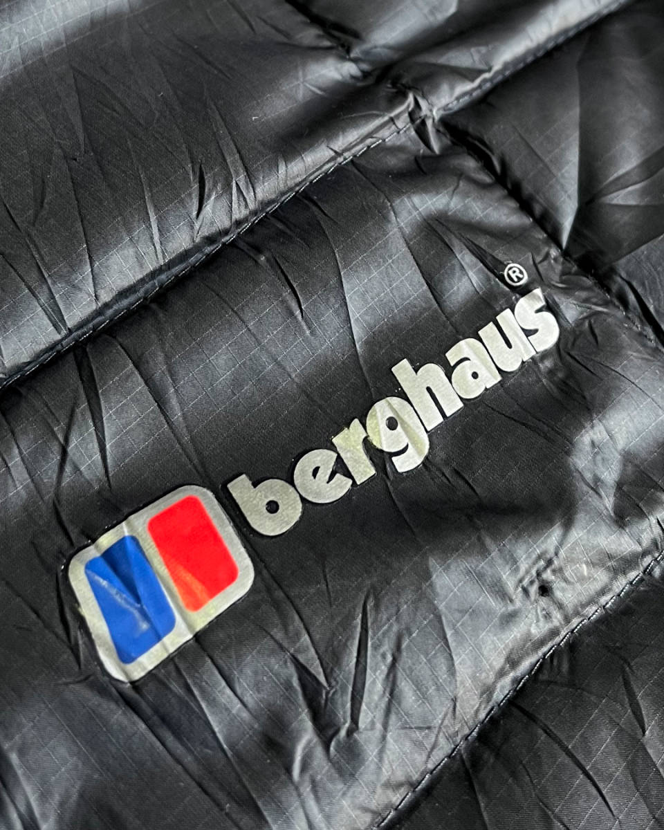 ■ Berghaus ナイロン ダウンジャケット ■ バーグハウス ジャミロクワイ イングランド 90s 90年代 Y2K ビンテージ