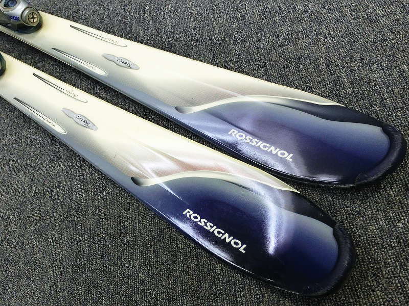 1568Y★ROSSIGNOL Saphir Snow 150cm★中古/ロシニョール/ルック/カービング/レディースモデル/メンテ済み_画像2