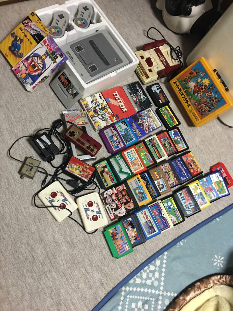 28000円 当時物 まとめて ファミコン・スーパーファミコン 28000円 当時物 まとめて ファミコン・スーパーファミコン