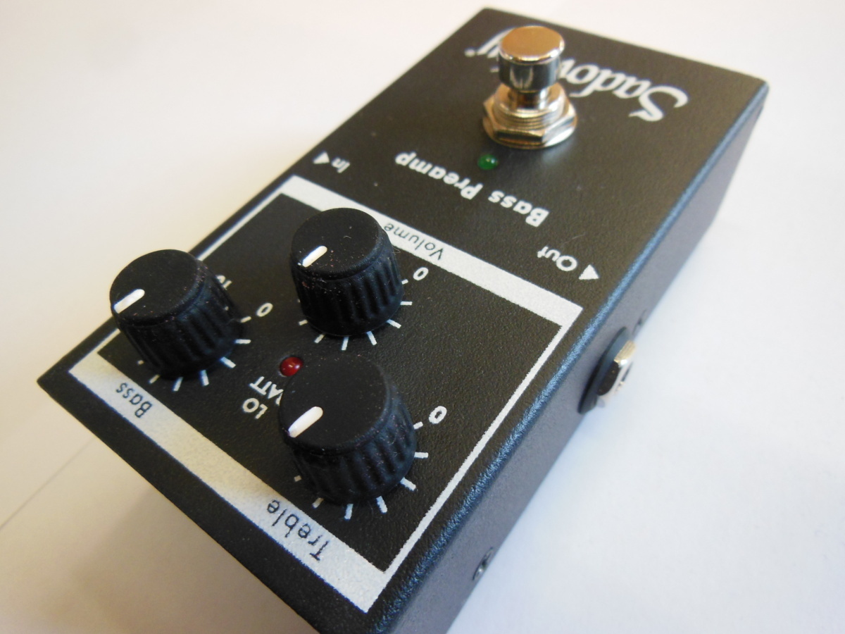 ☆オリジナル特典付！☆新品 Sadowsky Outboard Bass Preamp SBP 2 V2 正規品_画像3