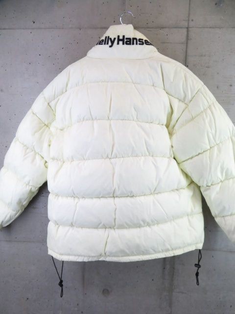 1110b1◆90sヴィンテージ◆リバーシブル◆HELLY-HANSEN ヘリーハンセン 羽毛ダウンジャケット M/ブルゾン/アウトドア/マウンテンパーカー　_画像7