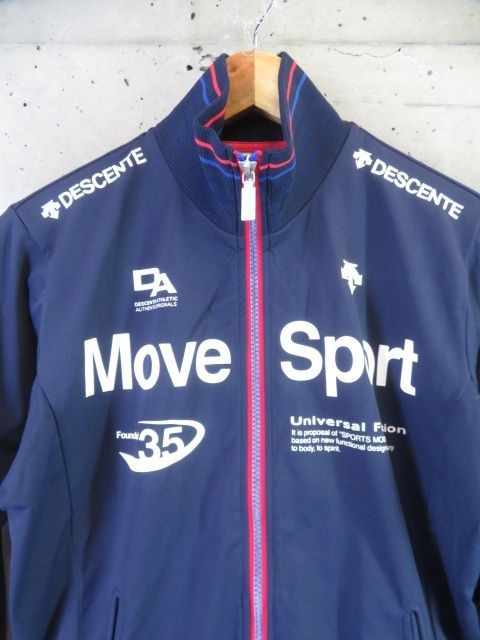 031c23◆良品です◆DESCENTE デサント【MOVE SPORTS ムーブスポーツ】トラックジャージ ジャケット M/ブルゾン/ウインドブレーカー/女性_画像3