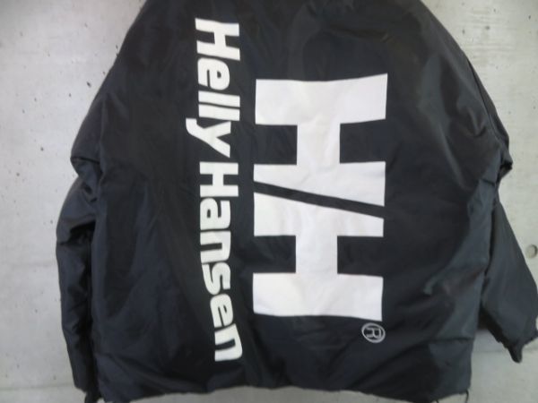 1110b1◆90sヴィンテージ◆リバーシブル◆HELLY-HANSEN ヘリーハンセン 羽毛ダウンジャケット M/ブルゾン/アウトドア/マウンテンパーカー　_画像2